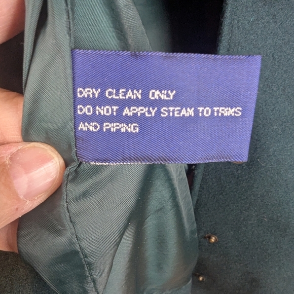 Herman Kay Size 14 70% Wool Pea Coat Vintage - Picture 5 of 16